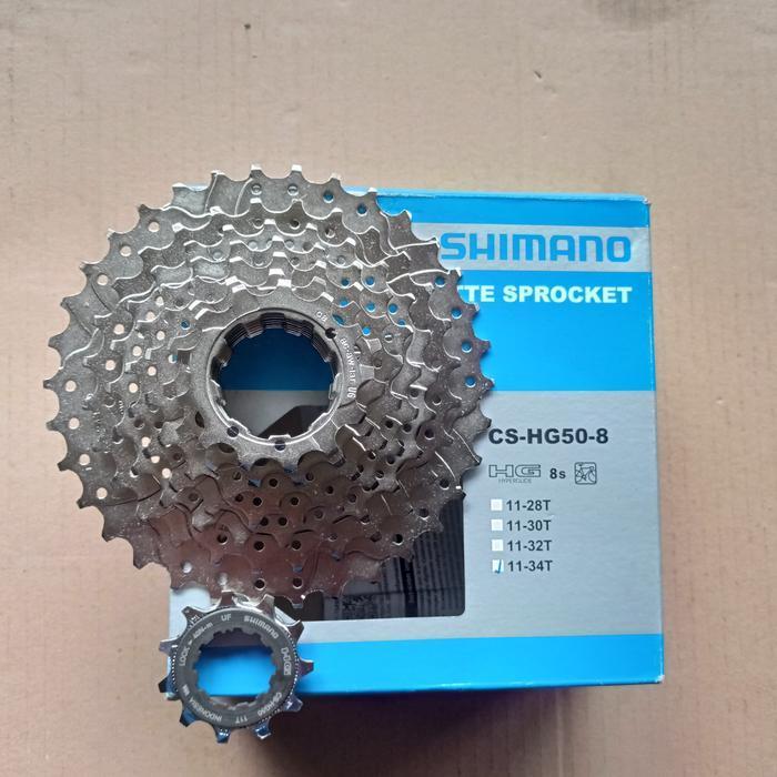 sprocket freewheel shimano 8speed 8 speed 11-34T CLARIS HG50 cassette