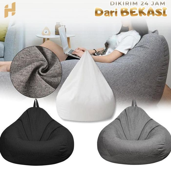 100x120cm Beanbag Cover Bag Jumbo Bean Bag Sarung Bean Bag Cover Beanbag Cover