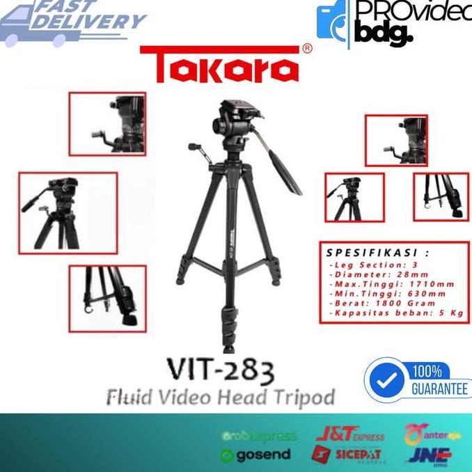 Takara VIT-283 Video Tripod