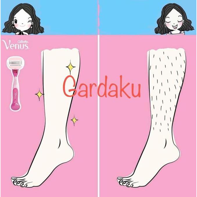 Gillette Pisau Cukur Wanita / Shaver Gillette Venus Sensitive