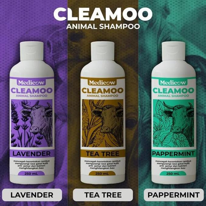 Cleamoo shampoo sapi kambing hewan ternak 250ml | pembersih sapi | pembersih kambing | sabun sapi | 