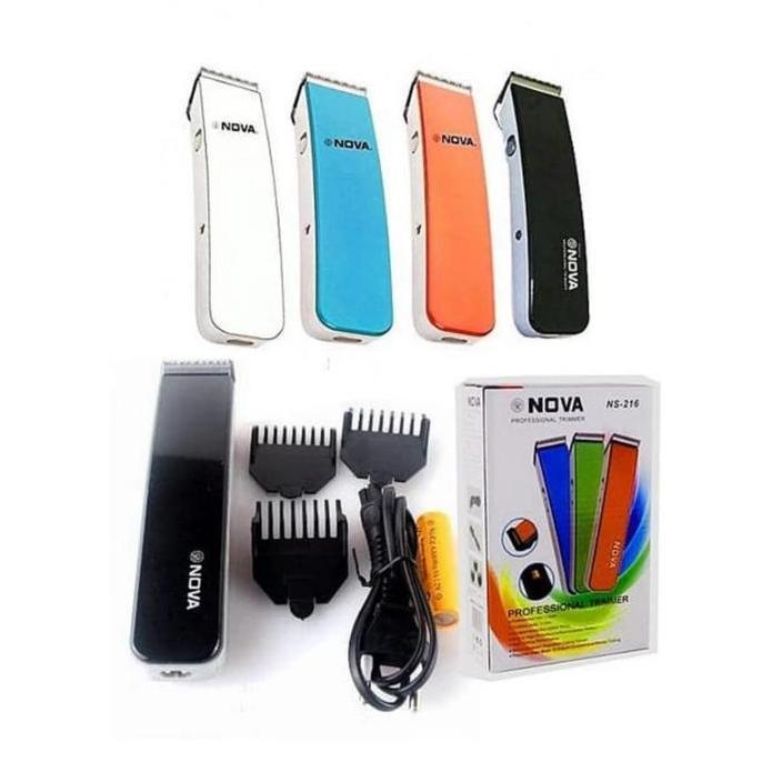 Alat Cukur Rambut NOVA NS216 / alat Cukur Jenggot Hair Clipper Rambut Hair Trimmer NOVA NS-216