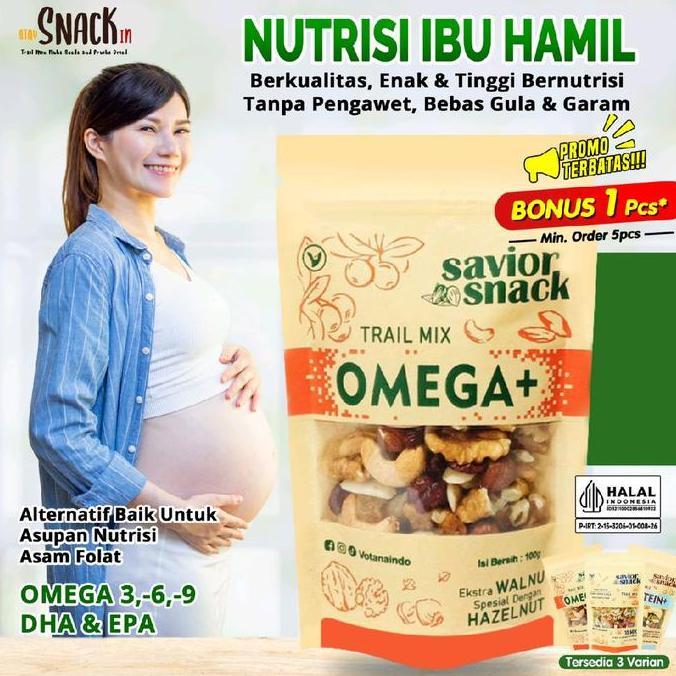 Savior Snack Trail Mix - Cemilan Sehat Untuk Ibu Hamil & Ibu Menyusui