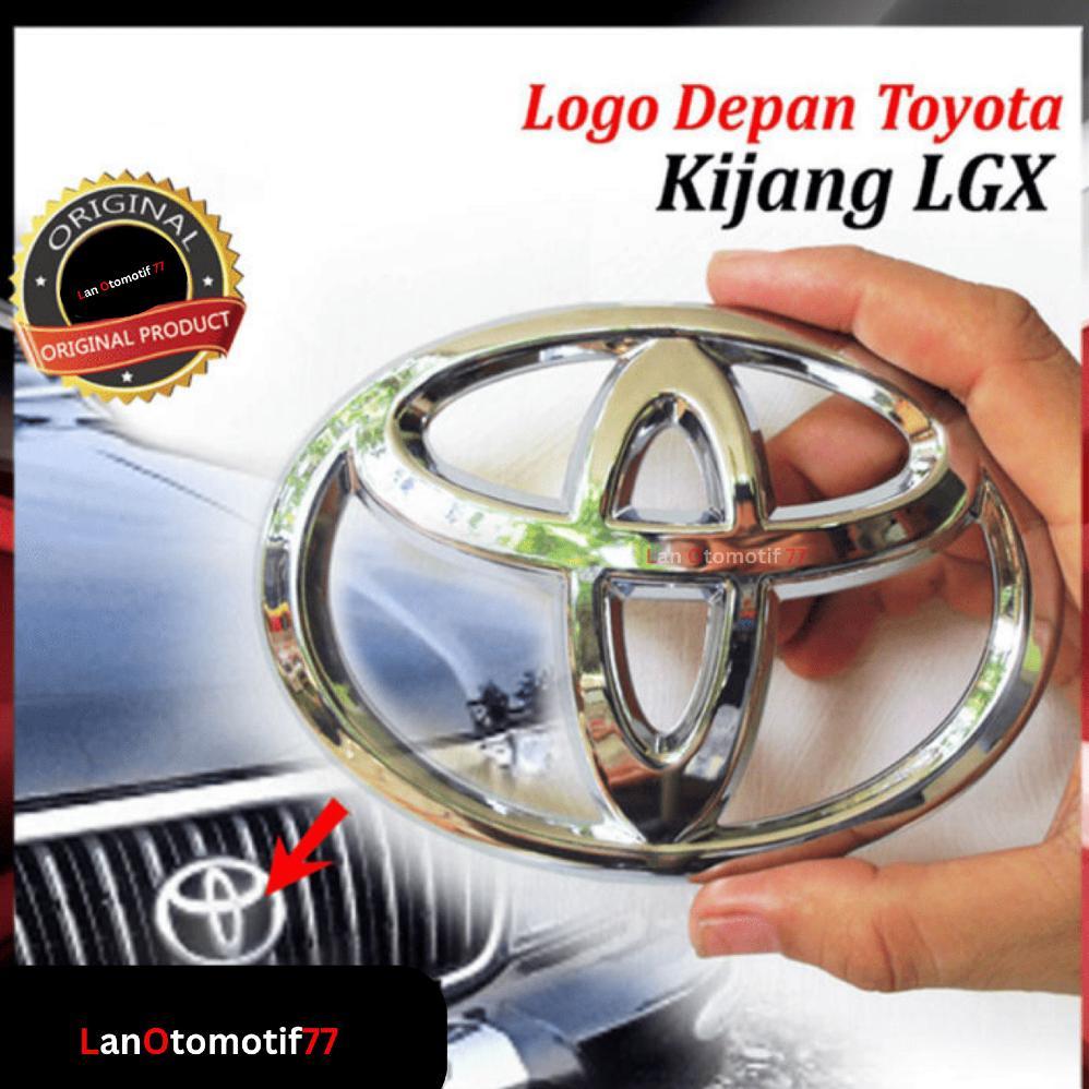 TOYOTA EMBLEM LOGO MOBIL UNTUK KIJANG KAPSUL LGX ORIGINAL PRODUCT LOGO DEPAN MOBIL TOYOTA KIJANG LGX