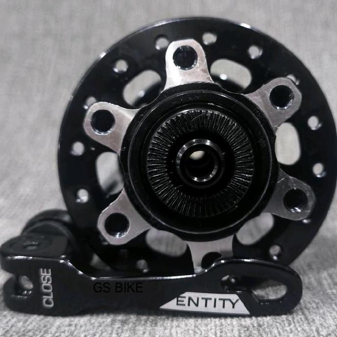ENTITY 2in1 15x100 TA QR 32H 6B Front Hub Depan 2 in 1 6-Bolt Sepeda