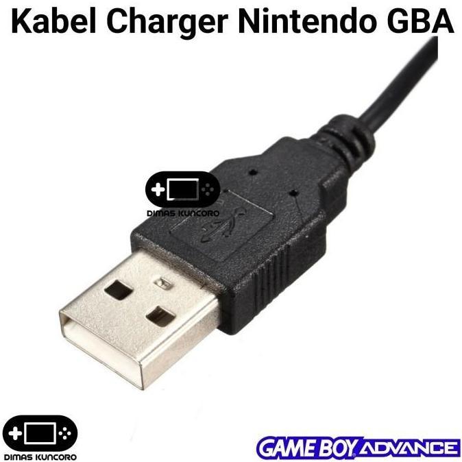 Kabel Charger Nintendo GBA charging usb nintendo game boy gameboy advance gba sp ds nds fat