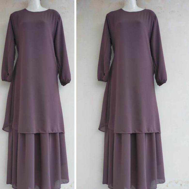 NEW gamis  malaysia anggun