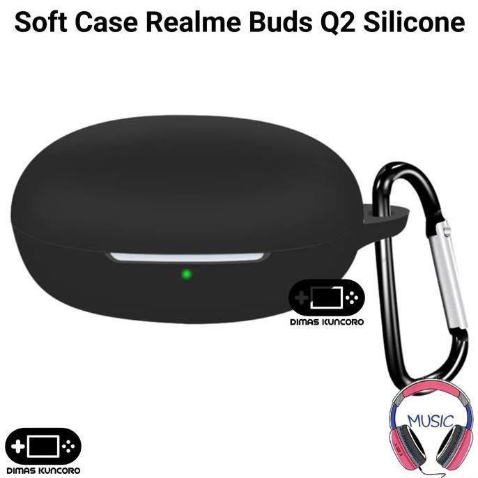 Soft Case Realme Buds Q2 silicone silikon cover tws casing air 2 neo