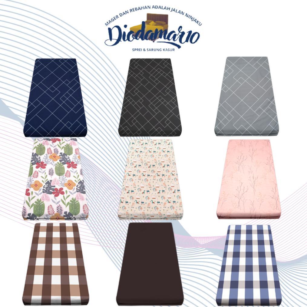 Sprei Sarung Kasur Resleting 90X190X5 - 90X190X10 - 90X190X15