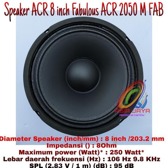 Speaker ACR 8 Inch Array 2050 M FABULOUS ACR 8 Inch