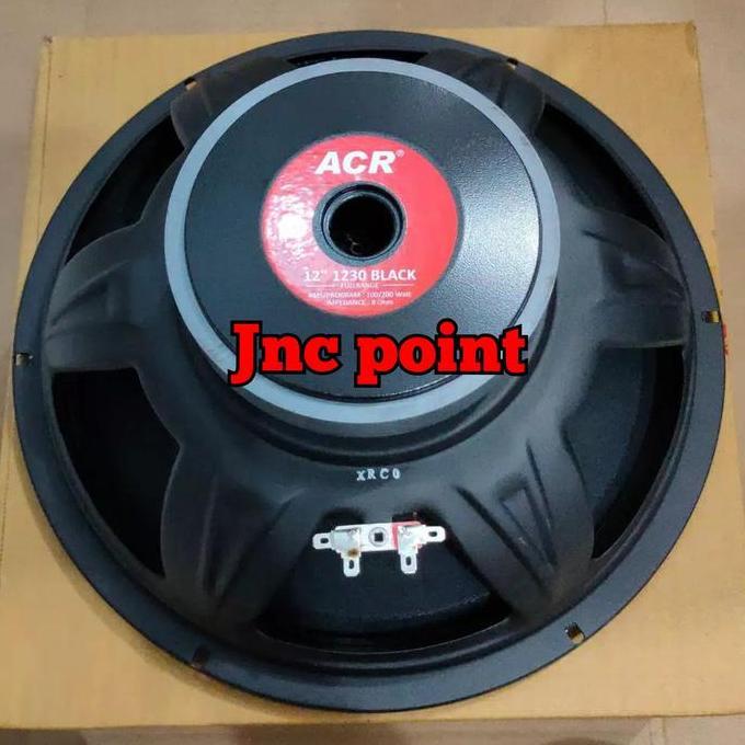 Speaker 12 inch 12" Full Range ACR 1230 BLACK - Speaker ACR 1230 BLACK