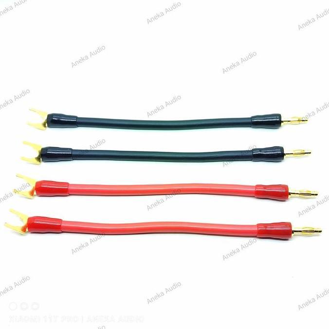 Kabel Jumper Vermouth Red Velvet for high end home audio