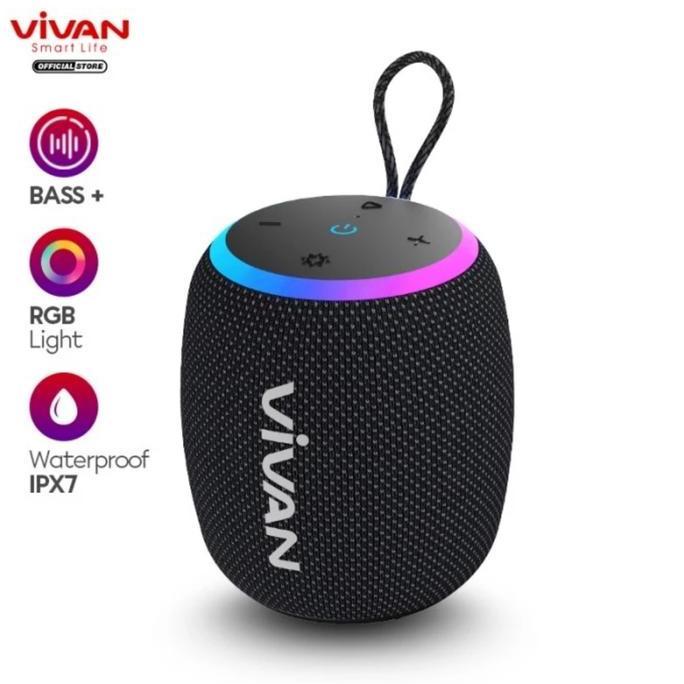 Speaker Bluetooth Vivan vs15 RGB Light IPX6