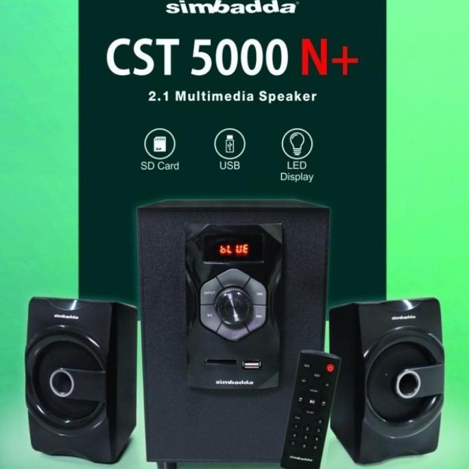 SPEAKER CST 5000N+BLUETOOTH USB AUX FM RADIO SIMBADA