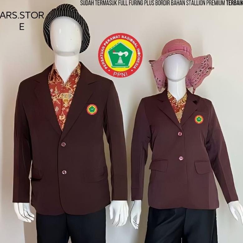 Free Ongkir Setelan Jas Blazer Ppni Pria & Wanita/Jas Blazer Ppni Pria/Jas Blazer Ppni Wanita Rok&Ce