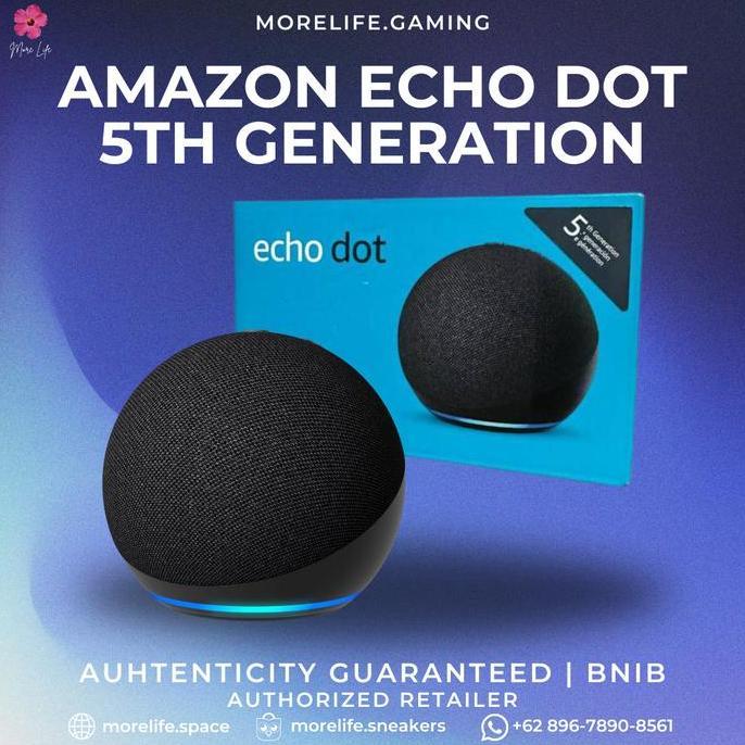 Amazon Echo Dot (5th Gen) - Speaker Pintar Charcoal