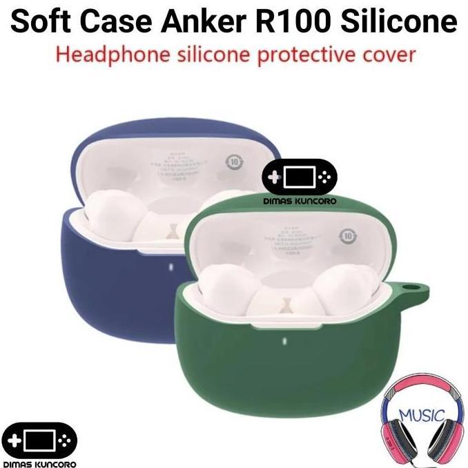 Soft Case Anker R100 silicone silicon a3981 soundcore bumper casing