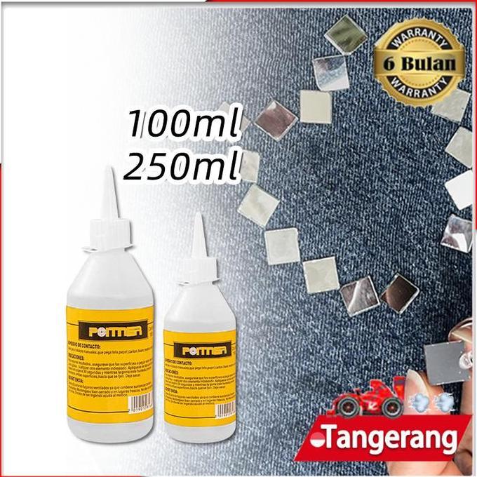 REWARLI Lem Bordir / Lem Patch / Lem Emblem / Lem Logo / Lem Kain 100ml/250ml