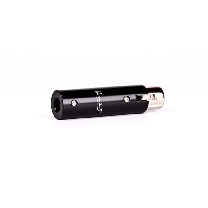 Plug XLR Female Vermouth Rhodium Plated High End Jack Canon Female