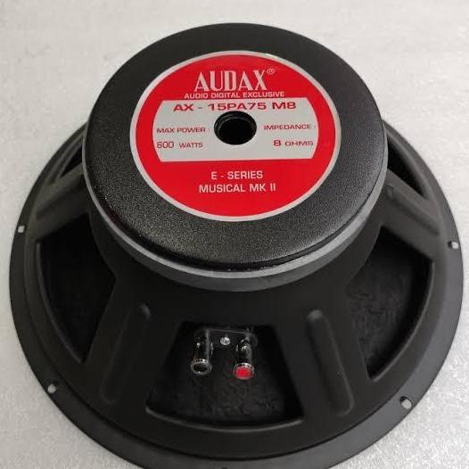 komponen speaker audax 15 inch AX-15PA75 M8 MKII full range (original)