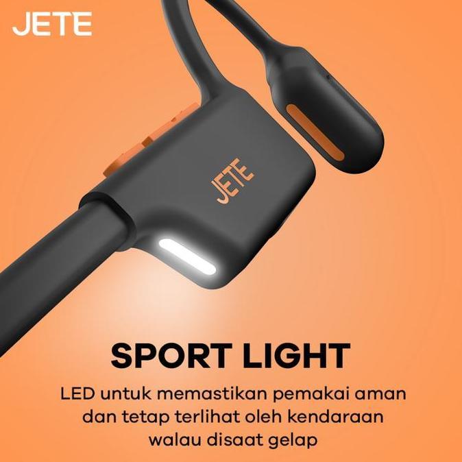 Sport Headset Bluetooth JETE Open Style IPX4 - Garansi 2 Tahun | Jete Open Style