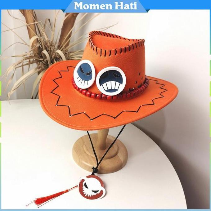 FANA One Piece Topi / One Piece Cosplay / Topi Jerami Luffy / Ace