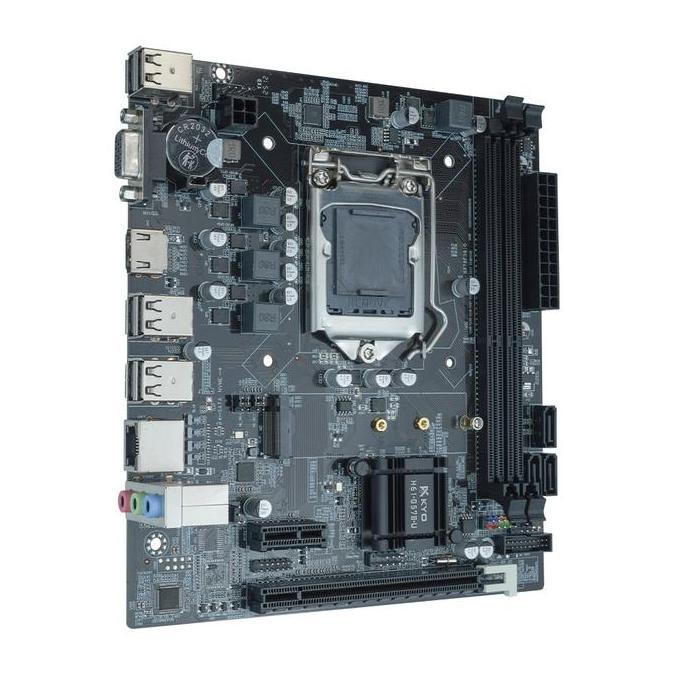 Comp- Motherboard Kaizen H61 Lga 1155 Ddr3 H61 Mainboard Mobo H61