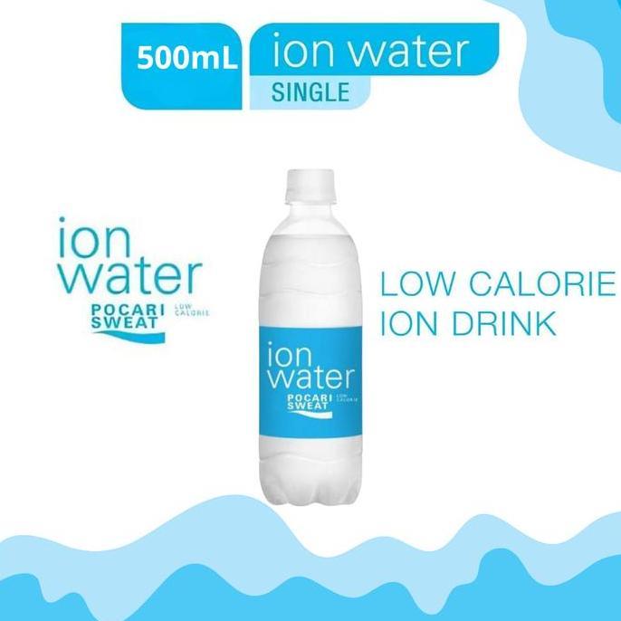 ION WATER POCARI SWEAT MINUMAN ISOTONIC PET BOTOL 500ML SPORT DRINKS LARI SEPEDA OLAHRAGA SGA3