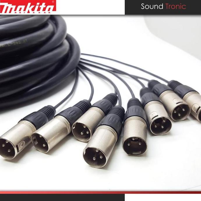 Promo Kabel Snake 8ch Isi 8 10Meter Snake Cable 8 Channel 10 M Diskon