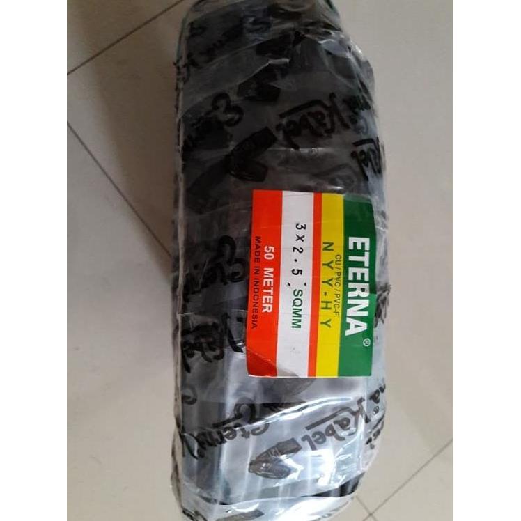 Promo Eterna Kabel NYYHY 3x2,5 / 3 x 2,5 / 3x2.5 / 3 x 2.5 (Serabut) Diskon