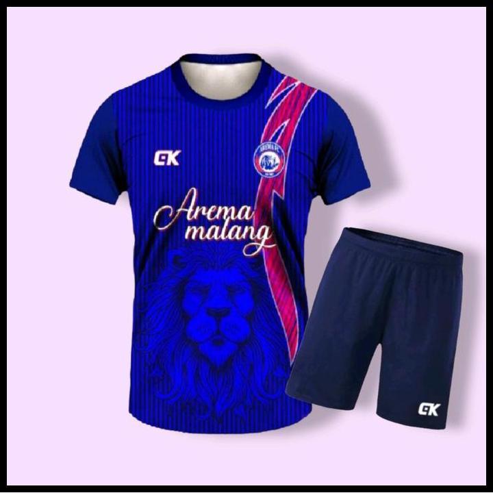 Jersey Sepak Bola Printing/Jersey Arema Terbaru/Baju Training/Baju Futsal Sport Terbaru