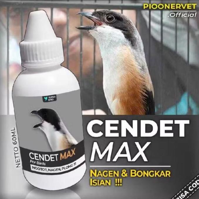 Dufawashop1 - Vitamin Burung Cendet CENDET MAX Obat Vitamin Penggacor Burung Cendet Kicau Merangsang