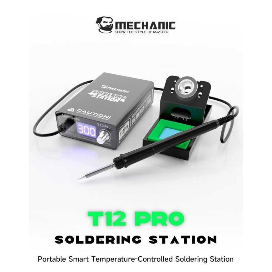 HARGA DISC - SOLDER MECHANIC T12 PRO DIGITAL TEMPERATURE - CONTROL SOLDER STATION MECHANIC T12 PRO O