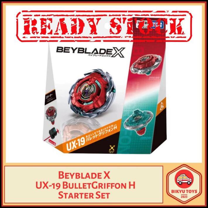 Beyblade X UX-19 Bullet Griffon H Takara Tomy Starter Set