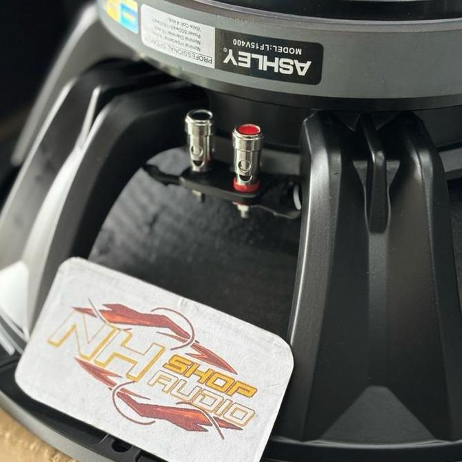 Speaker Ashley LF15V400 LF 15 V400 LF 15V400 Orinal 15 inch 15 inchi Sub Low 800-1800 tt Coil 4 in D