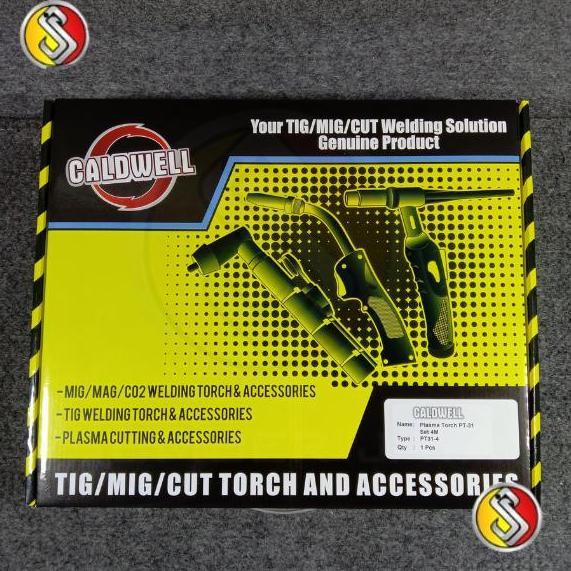 BEBAS ONGKIR - CALDWELL PLASMA TORCH PT31 SET 4M / STANG PLASMA CUT 40