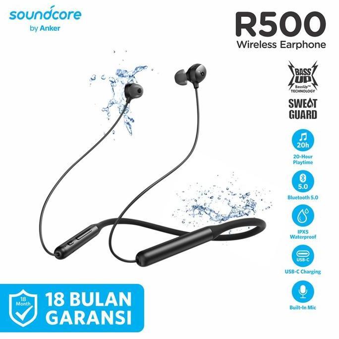 Anker Soundcore R Bluetooth Eahone/Headset Sport Bass Neckband