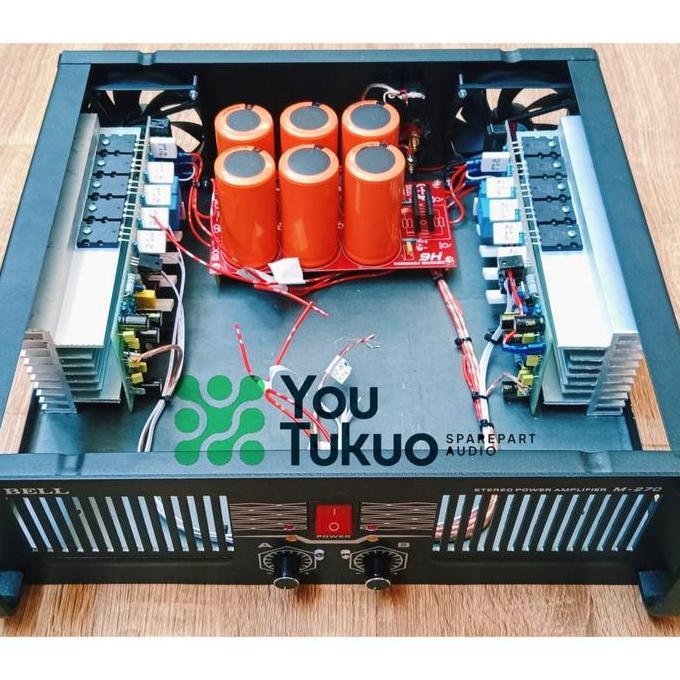 POWER AMPLIFIER RAKITAN TANPA TRAVO