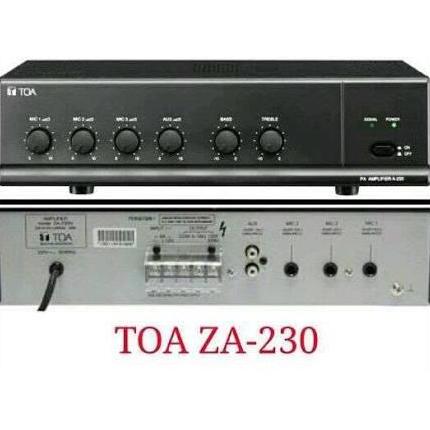 Ampli toa za230 amplifier toa za230 30 tt