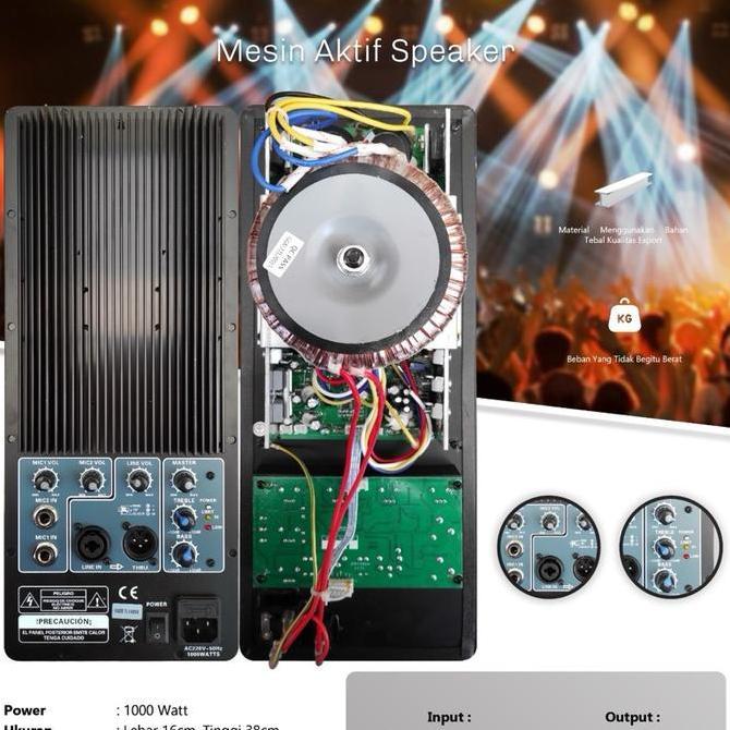 Mesin Speaker Model Huper 1 tt Class H