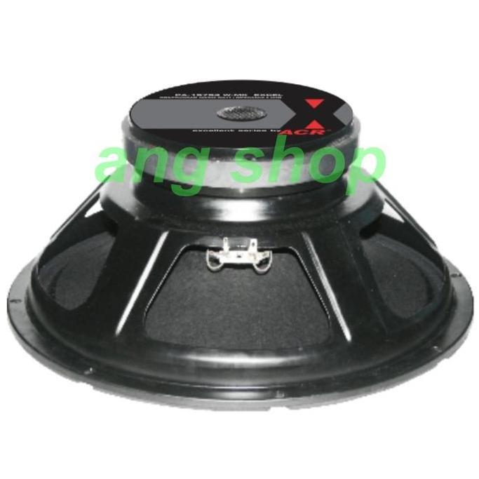 Mik Speaker 15" 15 Inci Inch Excellent Pro 15753 15753W ACR MID LOW