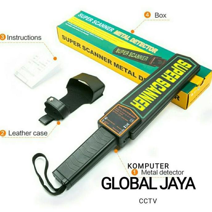 Super Scanner Metal Detector Security