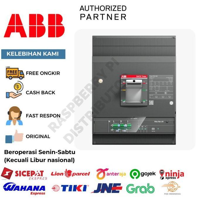 ABB MCCB XT6S 800 EKIP DIP LS/I IN=800 3P F F 50KA 1SDA100741R1 SGA3