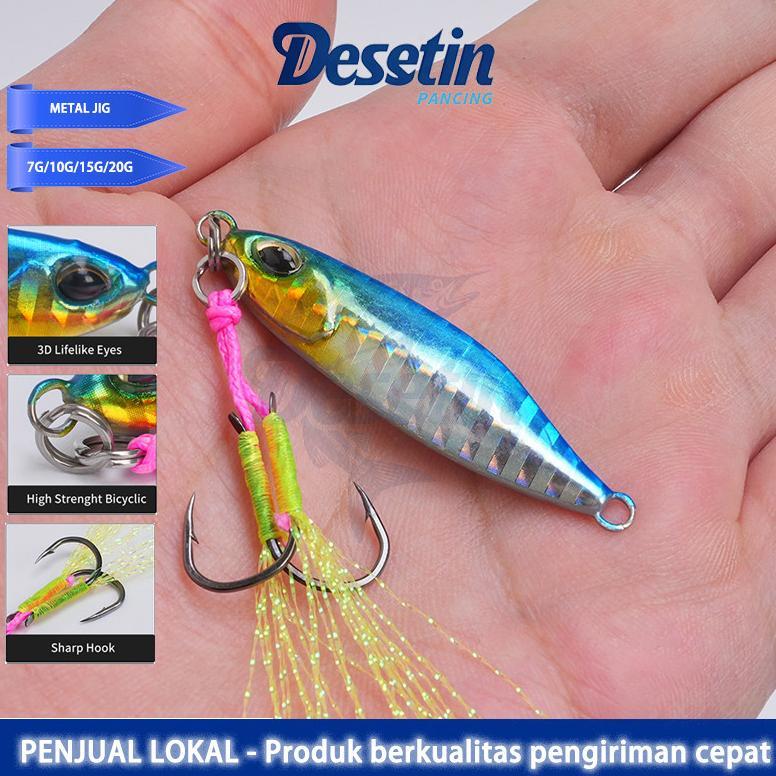 micro jig 10g micro jig 10 gram micro jig 7g micro jig 15g 20g metal jig kiler umpan jig umpan casti
