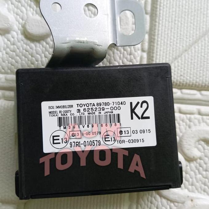 Promo ECU immobilizer toyota fortuner 89780-71040 Diskon