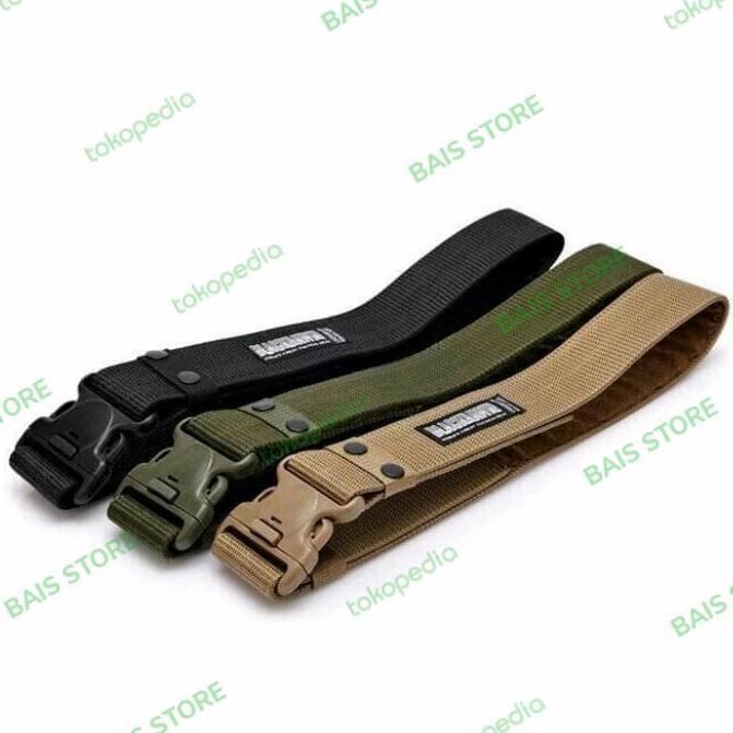 Men- Kopel Tactical Pria Sabuk Tni Polisi Militer Satpam Satpol Pp Security Belt Gesper