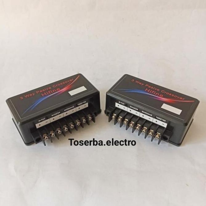 Promo Pasive Crossover 3way Hifine pasif audio mobil Diskon