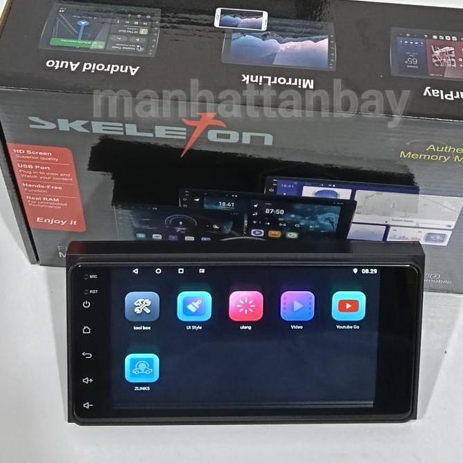 Promo SKT-8189T - Headunit Double Din Android Skeleton 7 Inch Plug and Play Innova Lama - Calya Sigr