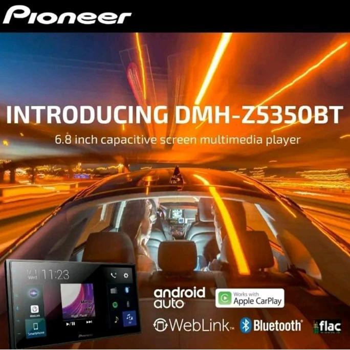 Promo Pioneer DMH-Z5350BT / Z5350BT / Z5350 Head Unit Double Din Tape Mobil GARANSI RESMI Diskon