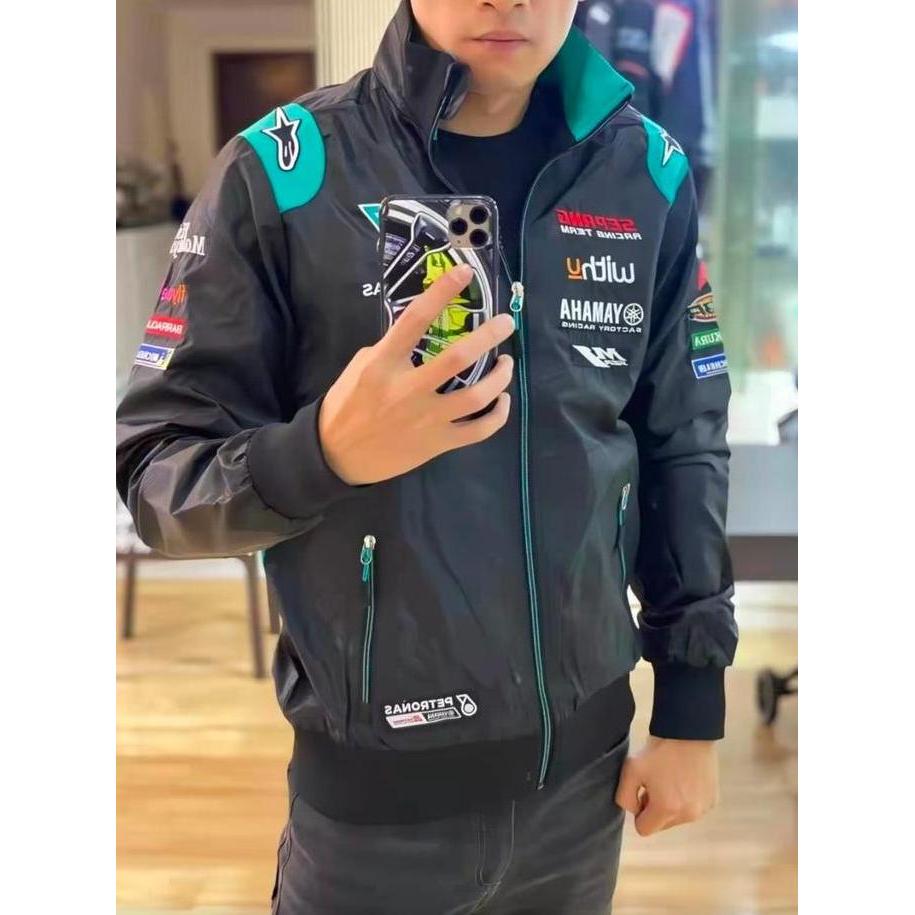 Promo Jacket Moto GP riding Motor Jauh Touring Sunmori Yamaha Petronas Support Pemakaian Pelindung R